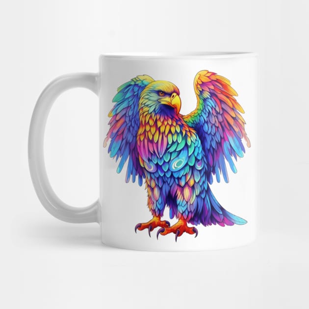 Colorful Eagle #3 by Chromatic Fusion Studio